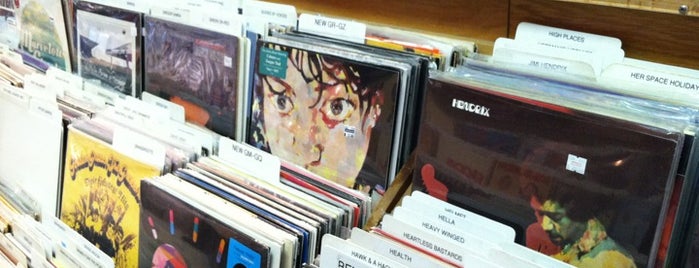 Waterloo Records is one of A Weekend Away in Austin.