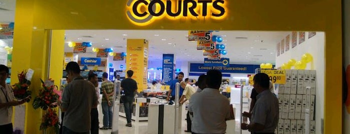 Courts is one of Setia City Mall.