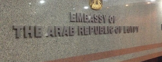 Embassy of Egypt is one of Egyptian Embassies Around the World.