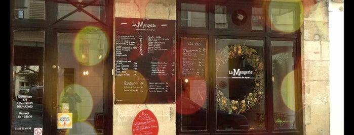 La Mangerie is one of Les bars-à-manger.