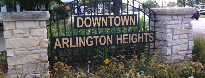 Village of Arlington Heights is one of Tempat yang Disukai Angela.