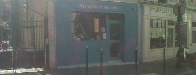 Des Cycles &  des vies is one of Mayorships à conquérir.
