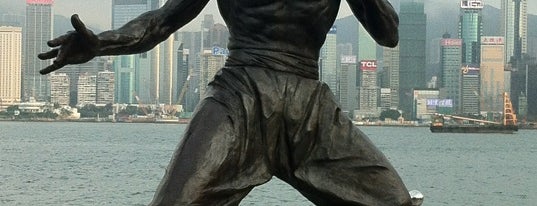 Bruce Lee Statue is one of HK Trip 2013.