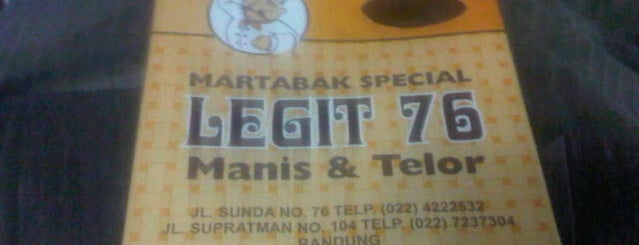 Martabak Legit 76 is one of Makan-makan, Bandung!.