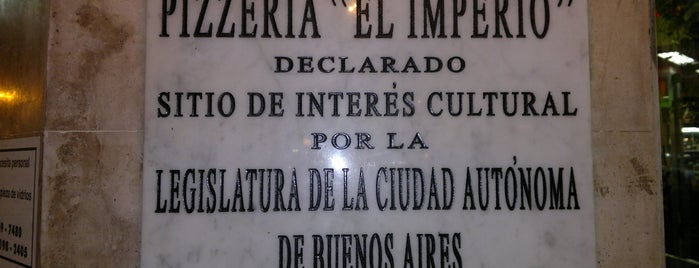 El Imperio de la Pizza is one of Buenos Aires, ARG.