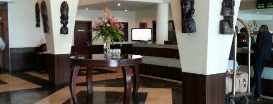 Alisa Hotel North Ridge Accra is one of Posti che sono piaciuti a Bella.