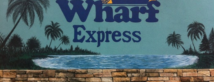 The Wharf Express is one of Tally eats.