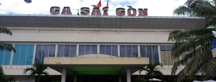 Ga Sài Gòn (Saigon Train Station) is one of Đường sắt Bắc Nam.