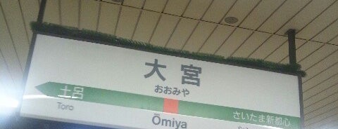 Ōmiya Station is one of 東京近郊区間主要駅.