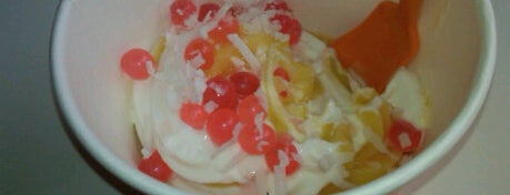 Orange Leaf Frozen Yogurt is one of Yum.
