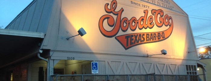 Goode Company BBQ is one of Houston Favorites.