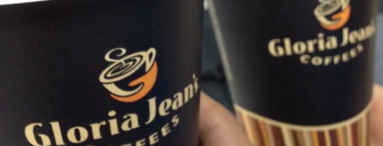 Gloria Jean's Coffees is one of Cafe'.