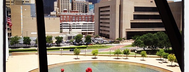 Dallas City Hall is one of Downtown Dallas Parks & Plazas.