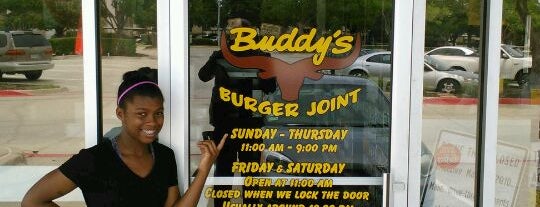 Buddy's Burger Joint is one of New food places to try..