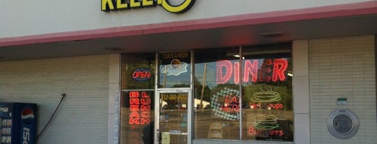 Kelly-O's Diner is one of Diners, Drive-Ins, and Dives- Part 2.