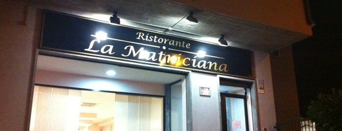 Ristorante La Matriciana is one of L'Aquila.