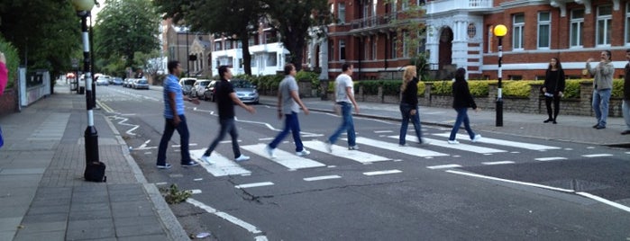 Abbey Road is one of London.