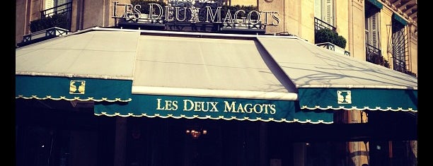 Les Deux Magots is one of Must-miam à Paris centre.