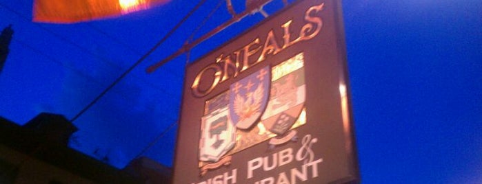 O'Neals Irish Pub is one of PSN Sponsor Bars.