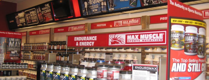 Max Muscle Sports Nutrition Lawrenceville is one of 416 Tips on 4sqDay 2012.