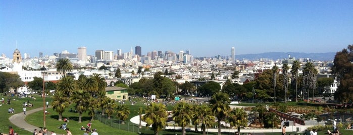 Mission Dolores Park is one of SF Adventures.