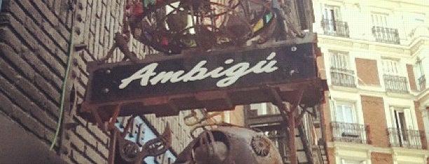 Ambigú Bar is one of Madrid tapas.