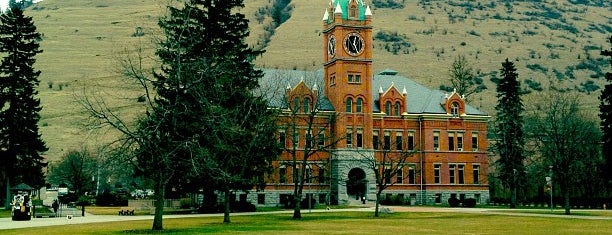 Université du Montana is one of Lieux qui ont plu à Tony.