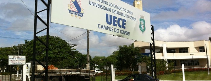 UECE - Universidade Estadual do Ceará is one of Locais salvos de Bruno.