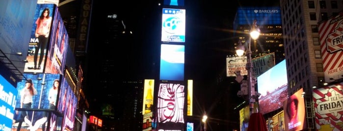 Times Square is one of Around The World: NYC.