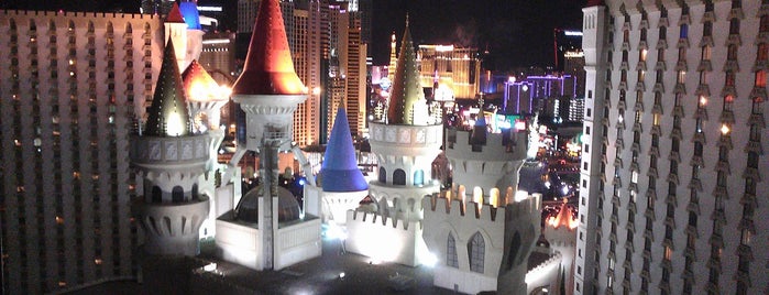 Excalibur Hotel & Casino is one of Vegas Places with Check-In Deals.