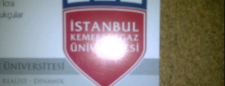 İstanbul Kemerburgaz Üniversitesi is one of Üniversiteler.