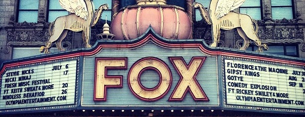 Fox Theatre is one of Detroit.