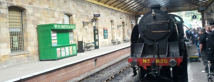 Pickering Railway Station (NYMR) is one of Yorkshire: God's Own Country.