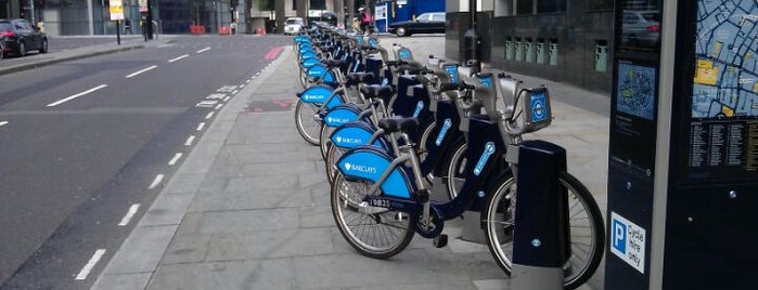 TfL Santander Cycle Hire is one of TfL Barclays Cycle Hire (north of Thames).