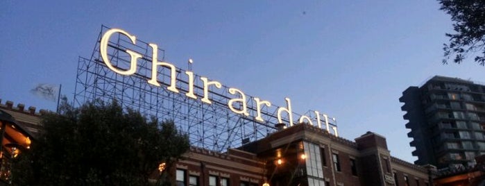Ghirardelli Square is one of Bay Area Bucket List.