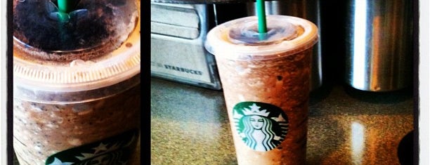 Starbucks is one of Tempat yang Disukai Caroline 🍀💫🦄💫🍀.