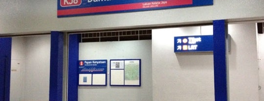 RapidKL Damai (KJ8) LRT Station is one of Go Outdoor, MY #4.