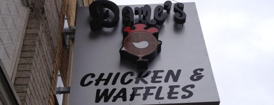 Dame's Chicken & Waffles is one of Must visits in Durham.