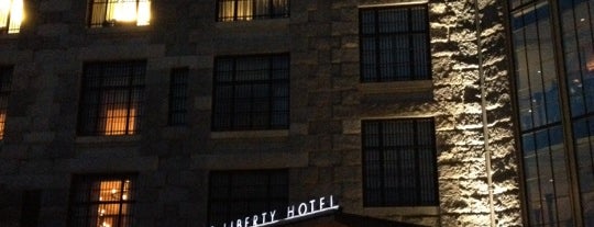 The Liberty Hotel is one of Boston.