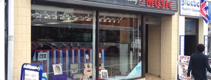 Mann's Music is one of Take it away stores.