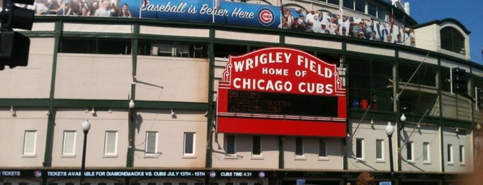 Wrigley Field is one of Chi-town Vacation!.