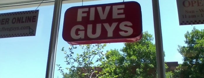 Five Guys is one of Boulder, CO.