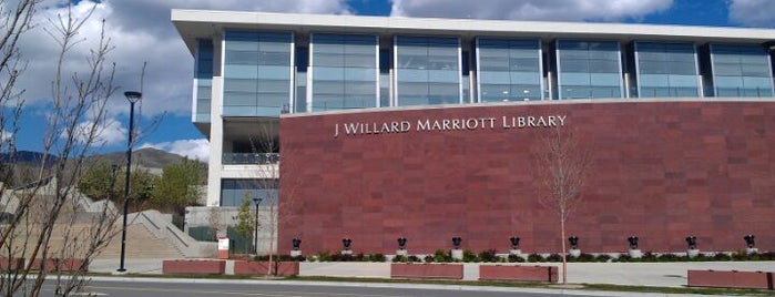 J. Willard Marriott Library is one of Getting around the University of Utah.