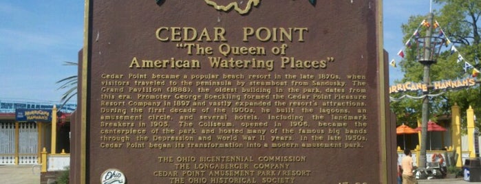 CP Historical Marker is one of Cedar Point.