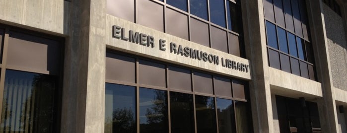 Rasmuson Library is one of Fairbanks, Alaska #4sqCities.