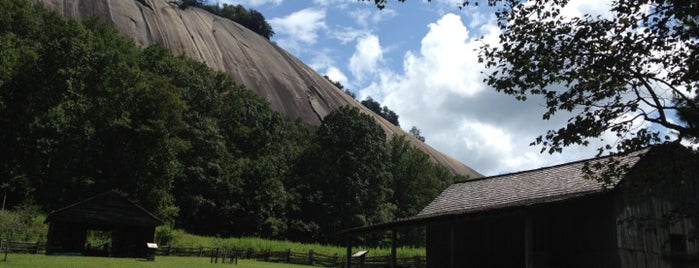 Stone Mountain State Park is one of North Carolina.