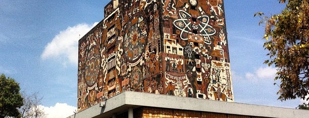 Biblioteca Central is one of Juristas UNAM: сохраненные места.
