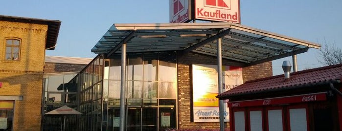 Kaufland is one of Orte, die Kevin gefallen.