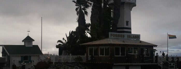 Forbes Island Restaurant is one of SF.
