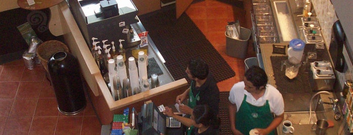 Starbucks is one of Coffe shops.